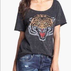 Project social T tiger graphic